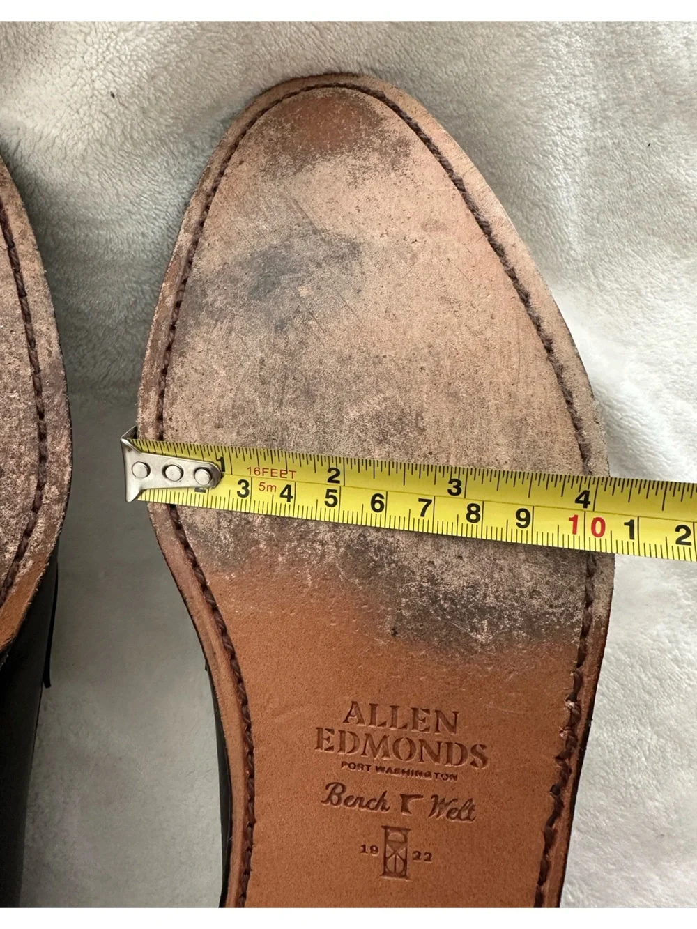Allen Edmonds sleek black